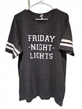 LAT Live & Tell Women's L T-shirt -  Friday Night Lights- Football Theme